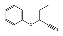 Butanenitrile, 2-phenoxy- Structure