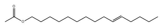 10-Pentadecen-1-ol, acetate, (E)- (9CI) Structure