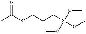 Ethanethioic acid, S-[3-(trimethoxysilyl)propyl] ester Structure