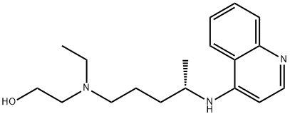 (S)-2-(Ethyl(4-(quinolin-4-ylamino)pentyl)amino)ethanol Structure