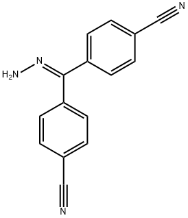 Benzonitrile, 4,4'-carbonohydrazonoylbis- (9CI) Structure
