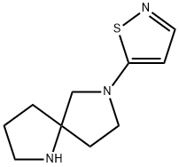 5-(1,7-Diazaspiro[4.4]nonan-7-yl)isothiazole 구조식 이미지