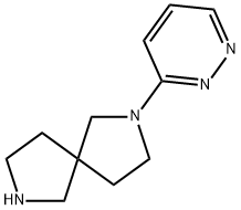 2-(Pyridazin-3-yl)-2,7-diazaspiro[4.4]nonane Structure