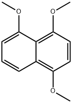 Naphthalene, 1,4,5-trimethoxy- Structure