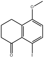 1(2H)-Naphthalenone, 3,4-dihydro-8-iodo-5-methoxy- 구조식 이미지