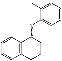 N-(3,4-Dihydronaphthalen-1(2H)-ylidene)-2-fluoroaniline Structure