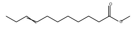 8-Undecenoic acid methyl ester 구조식 이미지