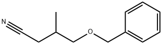 4-(benzyloxy)-3-methylbutanenitrile Structure