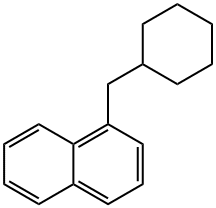 Naphthalene, 1-(cyclohexylmethyl)- 구조식 이미지