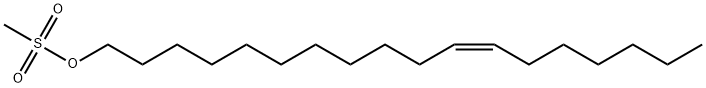 11-Octadecen-1-ol, 1-methanesulfonate, (11Z)- Structure