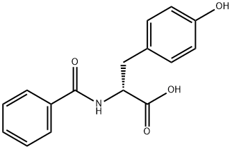 D-Tyrosine, N-benzoyl- Structure