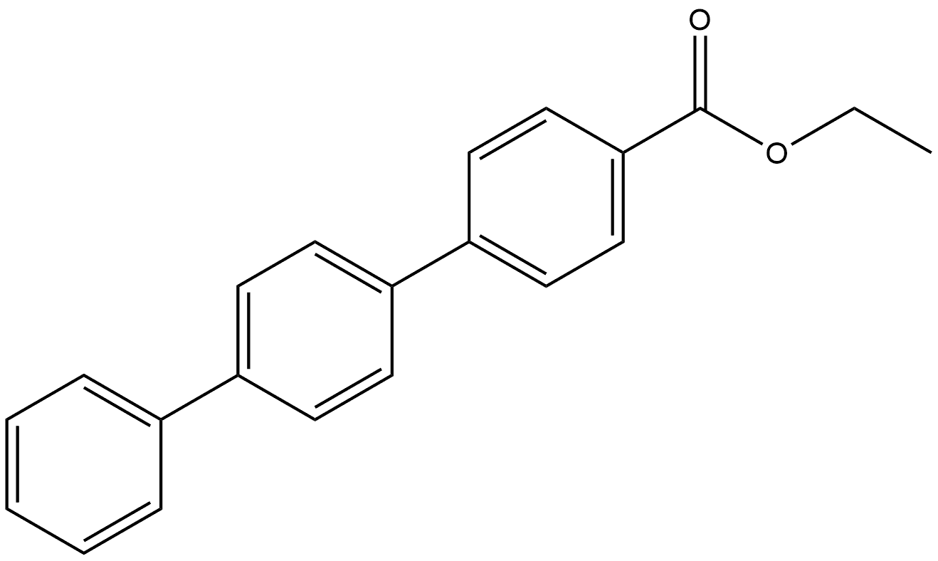 1,1':4',1''-Terphenyl]-4-carboxylic acid, ethyl ester Structure