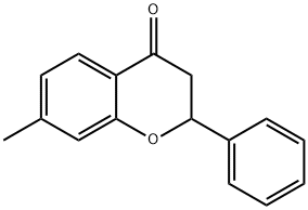 7-Methyl-2-phenylchroman-4-one 구조식 이미지