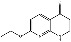 1,8-Naphthyridin-4(1H)-one, 7-ethoxy-2,3-dihydro- Structure