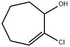 2-Cyclohepten-1-ol, 2-chloro- Structure