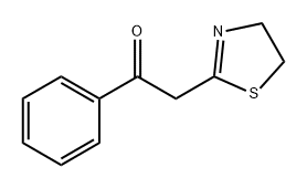 Ethanone, 2-(4,5-dihydro-2-thiazolyl)-1-phenyl- Structure