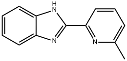 1H-Benzimidazole, 2-(6-methyl-2-pyridinyl)- 구조식 이미지