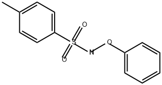 Benzenesulfonamide, 4-methyl-N-phenoxy- Structure
