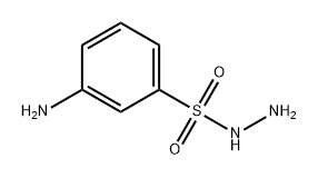 Benzenesulfonic acid, 3-amino-, hydrazide Structure