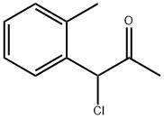 2-Propanone, 1-chloro-1-(2-methylphenyl)- 구조식 이미지
