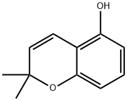 2H-1-Benzopyran-5-ol, 2,2-dimethyl- Structure