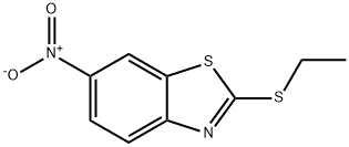 Benzothiazole, 2-(ethylthio)-6-nitro- Structure