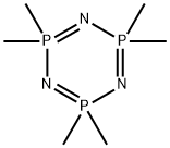 1,3,5,2,4,6-Triazatriphosphorine, 2,2,4,4,6,6-hexahydro-2,2,4,4,6,6-hexamethyl- Structure