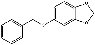 1,3-Benzodioxole, 5-(phenylmethoxy)- 구조식 이미지