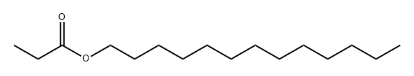 1-Tridecanol, 1-propanoate Structure