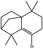 2H-2,4a-Methanonaphthalene, 8-bromo-1,3,4,5,6,7-hexahydro-1,1,5,5-tetramethyl- Structure