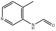 Formamide, N-(4-methyl-3-pyridinyl)- Structure