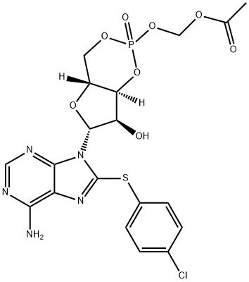 8-CPT-cAMP-AM Structure