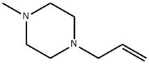 Piperazine, 1-methyl-4-(2-propen-1-yl)- 구조식 이미지