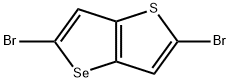 Selenolo[3,2-b]thiophene, 2,5-dibromo- 구조식 이미지