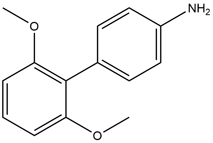 2′,6′-Dimethoxy[1,1′-biphenyl]-4-amine Structure