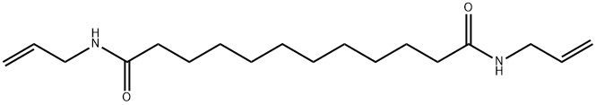 Dodecanediamide, N1,N12-di-2-propen-1-yl- Structure