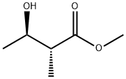 Butanoic acid, 3-hydroxy-2-methyl-, methyl ester, (2R,3R)- Structure