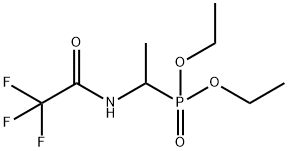 Phosphonic acid, [1-[(trifluoroacetyl)amino]ethyl]-, diethyl ester (9CI) Structure