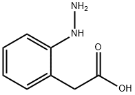 (2-(Carboxymethyl)phenyl)hydrazine Structure