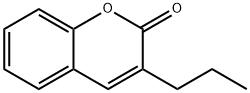 3-Propyl-2H-chromen-2-one 구조식 이미지