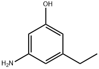 Phenol, 3-amino-5-ethyl- Structure