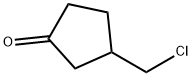 Cyclopentanone, 3-(chloromethyl)- Structure