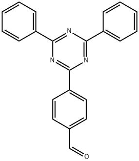 Benzaldehyde, 4-(4,6-diphenyl-1,3,5-triazin-2-yl)- Structure