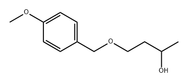 2-Butanol, 4-[(4-methoxyphenyl)methoxy]- Structure