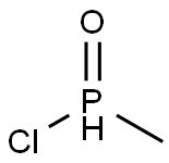 Phosphinic chloride, methyl- (9CI) 구조식 이미지