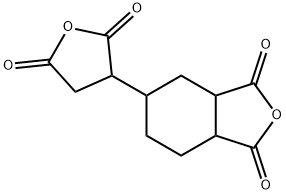 1,3-Isobenzofurandione, hexahydro-5-(tetrahydro-2,5-dioxo-3-furanyl)- Structure