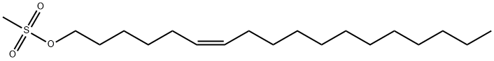 6-Octadecen-1-ol, 1-methanesulfonate, (6Z)- Structure