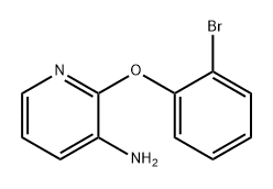 3-Pyridinamine, 2-(2-bromophenoxy)- Structure