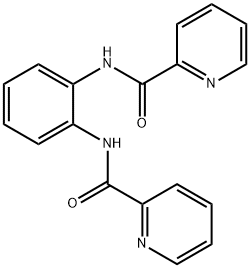 2-Pyridinecarboxamide, N,N'-1,2-phenylenebis- Structure