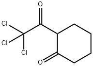 Cyclohexanone, 2-(2,2,2-trichloroacetyl)- 구조식 이미지